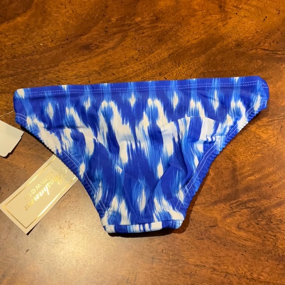 NWT $78 SHOSHANNA PETITE BAJA IKAT BLUE BOTTOM - Picture 9 of 9